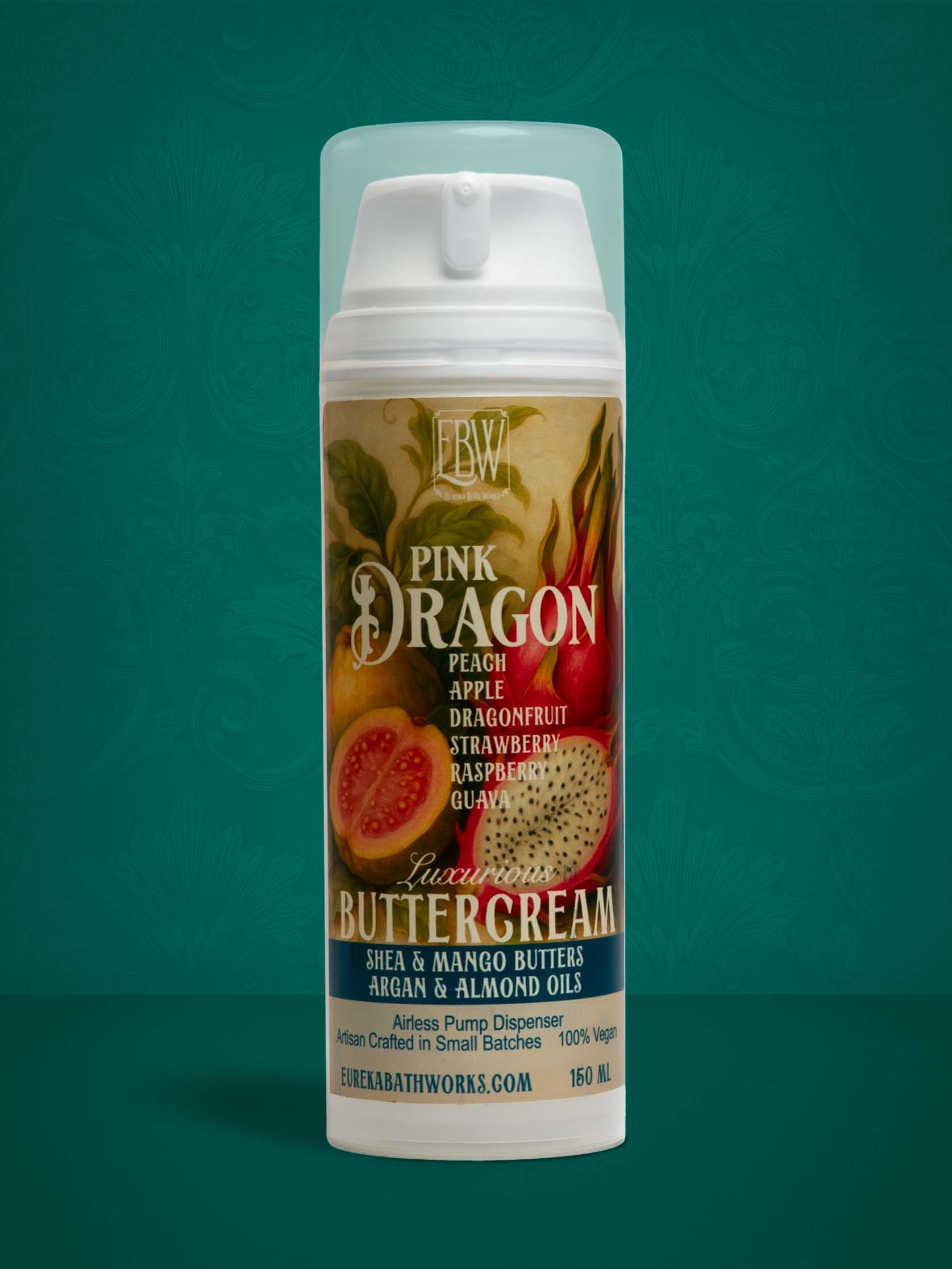 Pink Dragon Buttercream